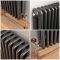 Milano Atticus - Vertical Modern Column Radiator - 1800mm Tall - Choice of Finish and Size