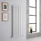Milano Aruba - Modern White Vertical Designer Radiator 1400mm x 472mm (Single Panel)