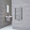 Terma ZigZag - Vertical Heated Towel Rail - Choice of Size and Finish