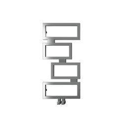 Carisa Clash - Stainless Steel Heated Towel Rail - Choice of Finish