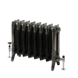 Milano Beatrix - 2 Column Cast Iron Radiator - 950mm Tall - Full Polish - Multiple Sizes Available