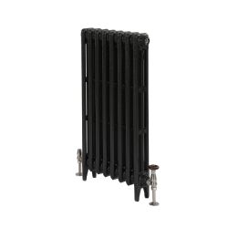 Milano Mercury - 3 Column Cast Iron Radiator - 560mm Tall - Antique Graphite - Multiple Sizes Available