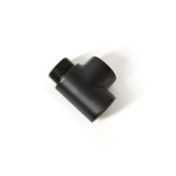 Milano - Black Dual Fuel T Piece