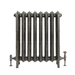 Milano Beatrix - Ornate Cast Iron Radiator - 768mm Tall - Antique Brass - Multiple Sizes Available