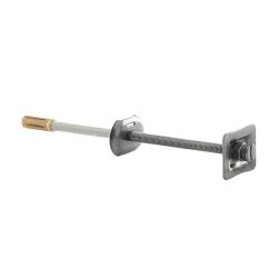 Milano - Cast Iron Radiator Straight Wall Stay - Pewter