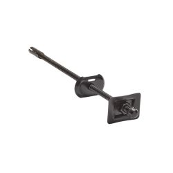Milano - Cast Iron Radiator Straight Wall Stay - Black