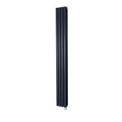 Milano Aruba - Electric Regal Blue Vertical Designer Radiator - Choice of Size and Wi-Fi Thermostat