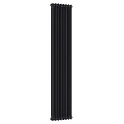 Milano Windsor - Vertical Traditional Column Radiator - 2 Column - Black