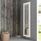 Carisa Quadro - Aluminium Vertical Designer Radiator with Mirror - Choice of Finish
