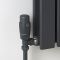 Milano - Anthracite Pipe Connectors (Pair)