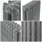 Milano Beatrix - Cast Iron Radiator - 510mm Tall - Antique Silver - Multiple Sizes Available