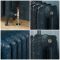 Milano Beatrix - 2 Column Cast Iron Radiator - 950mm Tall - Farrow & Ball Hague Blue - Multiple Sizes Available