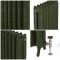 Milano Beatrix - 2 Column Cast Iron Radiator - 950mm Tall - Farrow & Ball Duck Green - Multiple Sizes Available