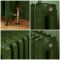 Milano Beatrix - 2 Column Cast Iron Radiator - 950mm Tall - Farrow & Ball Duck Green - Multiple Sizes Available
