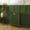 Milano Beatrix - 2 Column Cast Iron Radiator - 950mm Tall - Farrow & Ball Duck Green - Multiple Sizes Available