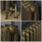 Milano Beatrix - 2 Column Cast Iron Radiator - 510mm Tall - Natural Brass - Multiple Sizes Available