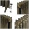 Milano Beatrix - 2 Column Cast Iron Radiator - 950mm Tall - Natural Brass - Multiple Sizes Available