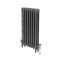 Milano Mercury - Cast Iron Radiator - 660mm Tall - Antique Silver - Multiple Sizes Available