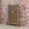 Milano Mercury - 3 Column Cast Iron Radiator - 560mm Tall - Burnt Gold - Multiple Sizes Available