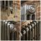 Milano Mercury - 3 Column Cast Iron Radiator - 760mm Tall - Full Polish - Multiple Sizes Available