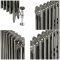 Milano Mercury - 3 Column Cast Iron Radiator - 860mm Tall - Full Polish - Multiple Sizes Available