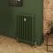 Milano Mercury - 3 Column Cast Iron Radiator - 760mm Tall - Farrow & Ball Duck Green - Multiple Sizes Available