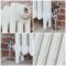 Milano Mercury - 3 Column Cast Iron Radiator - 760mm Tall - Porcelain White - Multiple Sizes Available