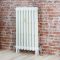 Milano Mercury - 3 Column Cast Iron Radiator - 760mm Tall - Porcelain White - Multiple Sizes Available