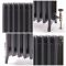 Milano Isabel - 4 Column Cast Iron Radiator - 760mm Tall - Antique Silver - Multiple Sizes Available