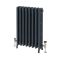 Milano Isabel - 4 Column Cast Iron Radiator - 760mm Tall - Farrow & Ball Hague Blue - Multiple Sizes Available