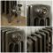 Milano Isabel - 4 Column Cast Iron Radiator - 357mm Tall - Full Polish - Multiple Sizes Available