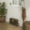 Milano Isabel - 4 Column Cast Iron Radiator - 357mm Tall - Natural Brass - Multiple Sizes Available