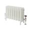 Milano Isabel - Cast Iron Radiator - 357mm Tall - Porcelain White - Multiple Sizes Available