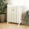 Milano Isabel - 4 Column Cast Iron Radiator - 660mm Tall - Porcelain White - Multiple Sizes Available
