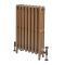 Milano Mercury - 4 Column Cast Iron Radiator - 960mm Tall - Burnt Gold - Multiple Sizes Available