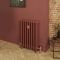Milano Mercury - 4 Column Cast Iron Radiator - 760mm Tall - Farrow & Ball Eating Room Red - Multiple Sizes Available