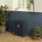 Milano Isabel - 6 Column Cast Iron Radiator - 660mm Tall - Farrow & Ball Hague Blue - Multiple Sizes Available