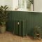 Milano Isabel - 6 Column Cast Iron Radiator - 660mm Tall - Farrow & Ball Duck Green - Multiple Sizes Available