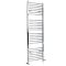 Milano Kent - Dual Fuel Curved Chrome Heated Towel Rail - Choice of Size