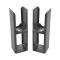 Milano Alpha - Floor-Mounting Feet for Alpha Flat Panel Designer Radiators - Choice of Colours
