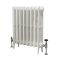 Milano Alice - Classic Cast-Iron Column Radiator - 660mm Tall - Antique White - Multiple Sizes Available