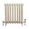 Milano Beatrix - Ornate Cast Iron Radiator - 768mm Tall - Antique White - Multiple Sizes Available