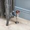 Milano Beatrix - Ornate Cast Iron Radiator - 768mm Tall - Dark Pewter - Multiple Sizes Available