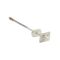 Milano - Cast Iron Radiator Straight Wall Stay - Antique White