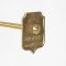 Milano - Cast Iron Radiator Luxury Wall Stay - Brass