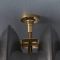 Milano - Cast Iron Radiator Luxury Wall Stay - Brass