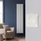 Milano Alpha - 1784mm Dry Heat Vertical Electric Designer Radiator - Choice of Size, Finish and Wi-Fi Thermostat
