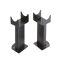 Milano Alpha - Black Floor-Mounting Feet for Alpha Flat Panel Designer Radiators