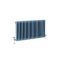 Milano Windsor - Traditional Horizontal Column Radiator - 3 Column - Blue Custom Colours