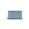 Milano Windsor - Traditional Horizontal Column Radiator - 3 Column - Blue Custom Colours